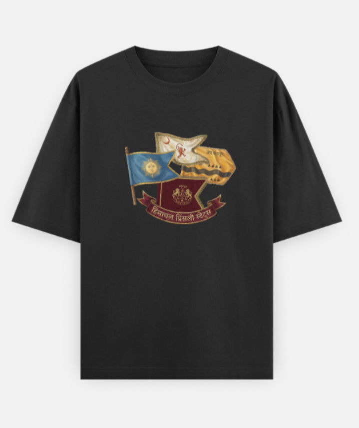 HIMACHALI PRINCELY STATES FLAG TSHIRT
