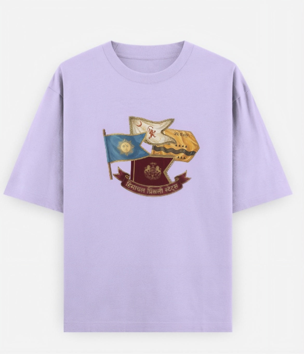 HIMACHALI PRINCELY STATES FLAG TSHIRT