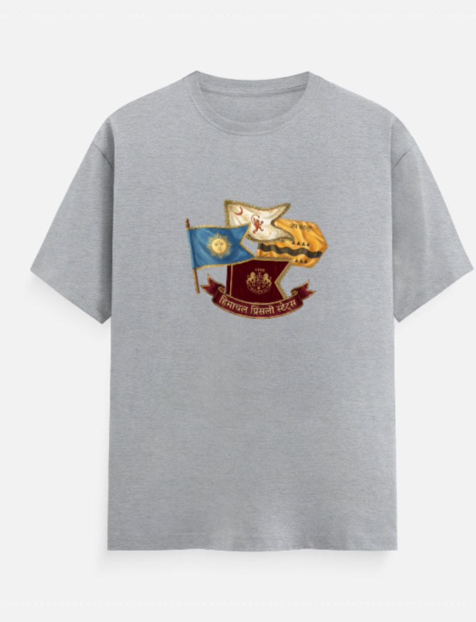 HIMACHALI PRINCELY STATES FLAG TSHIRT